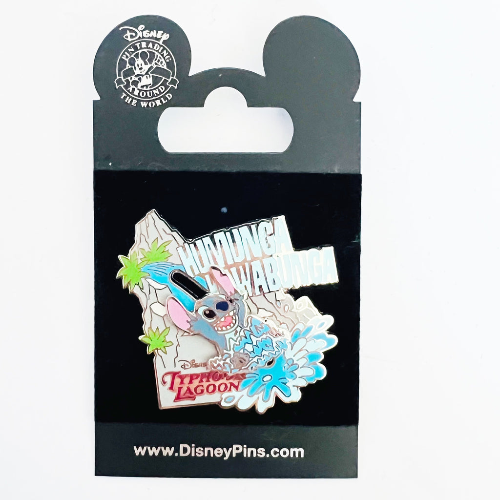 Disney Typhoon Lagoon Humunga Kowabunga Stitch Slider Pin