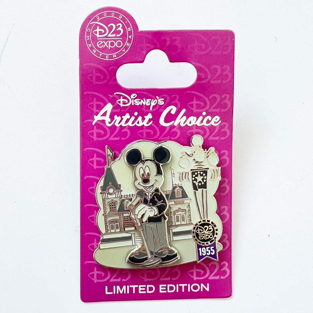 Disney D23 Expo Disneyland Birthday Mickey as Walt Opening Day 1955 LE Pin