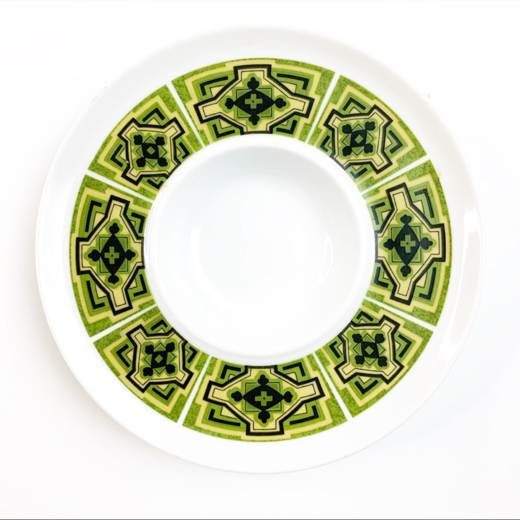 Vintage Sango Aquarius Zanzibar Saucer Plates