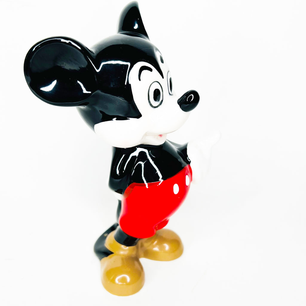 Vintage Mickey Mouse Disney Japan Ceramic Figurine