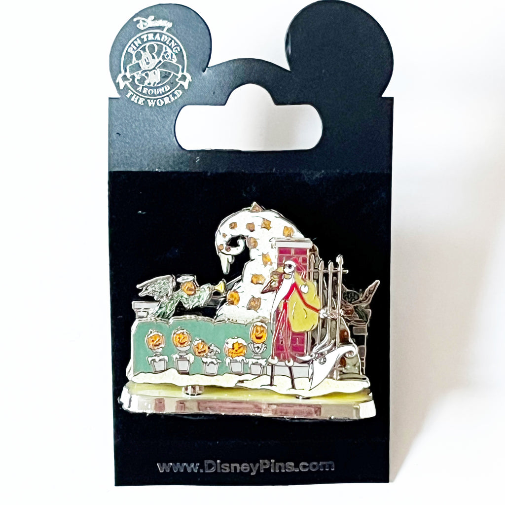 Disney Nightmare Before Christmas Haunted Mansion Jack Sandy Claws Diorama Pin