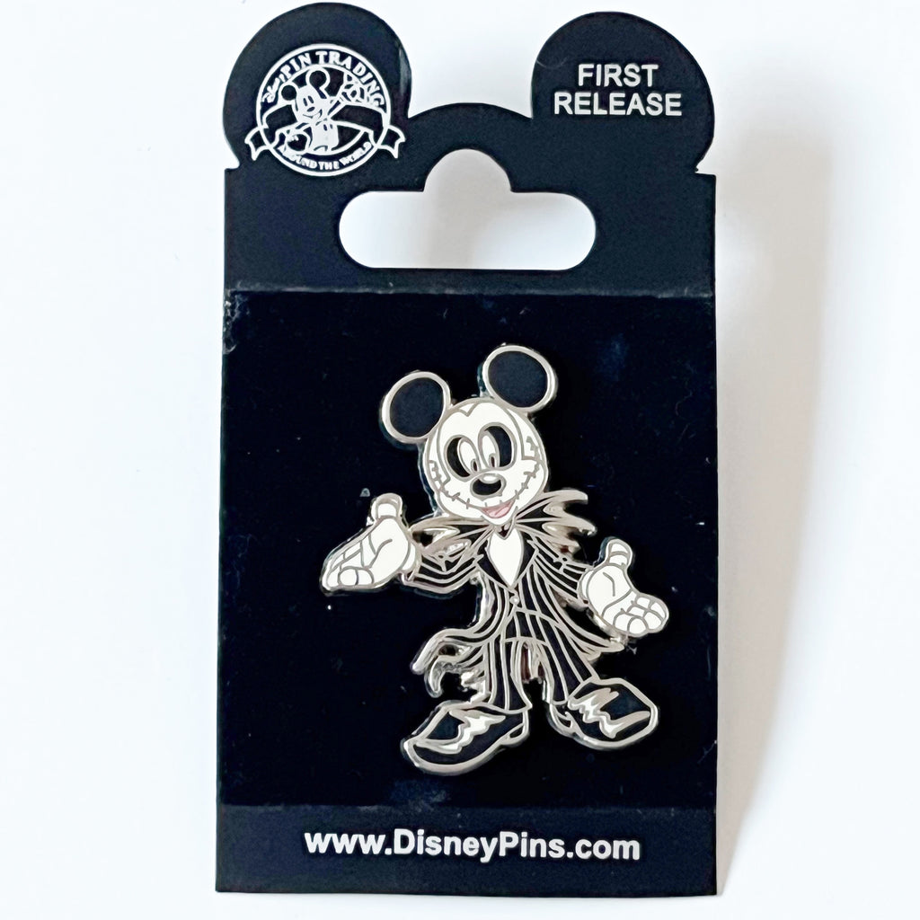 Disney Mickey Mouse as Jack Skellington Nightmare Before Christmas Pin