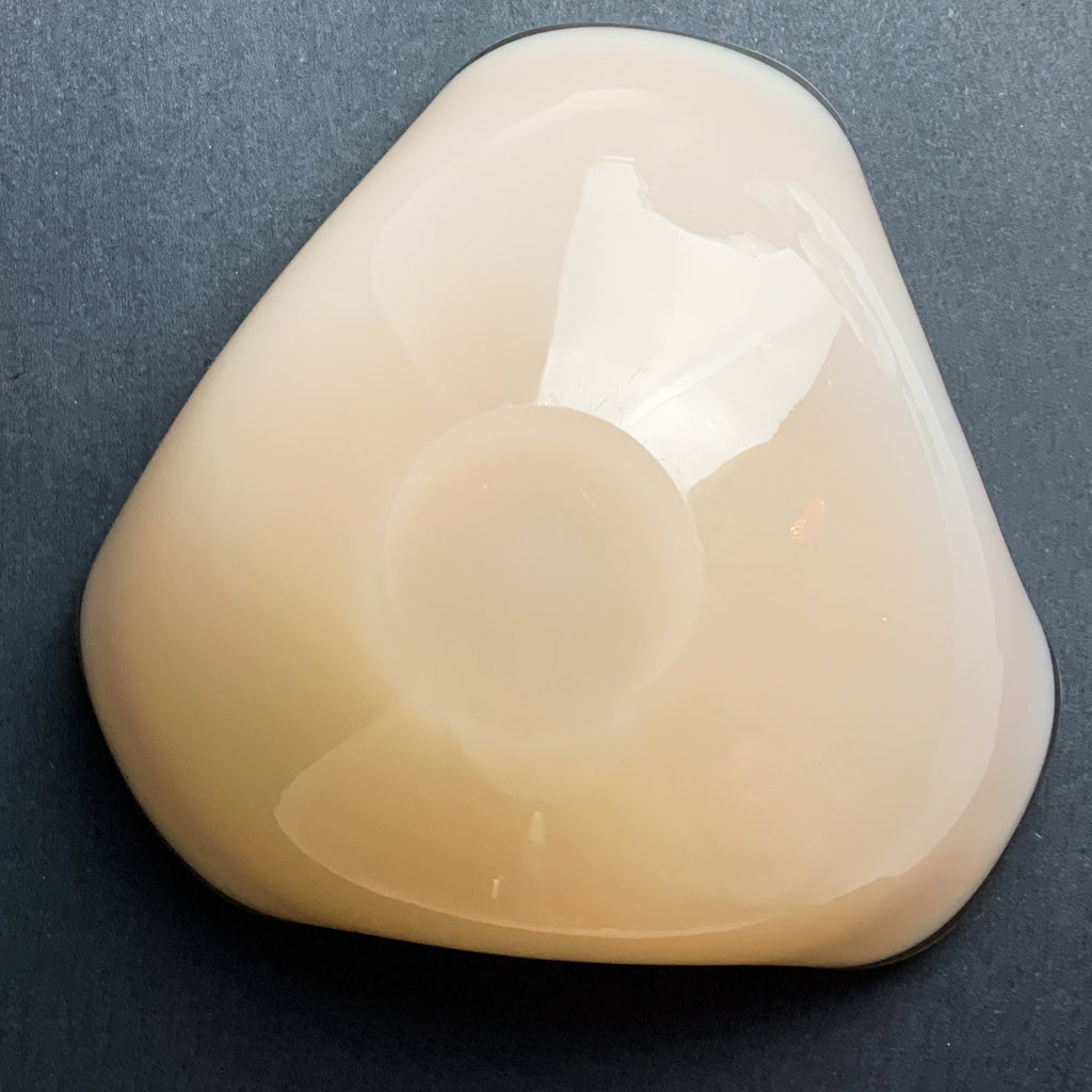 Murano Alabastro Mid Century Glass Ashtray Bowl