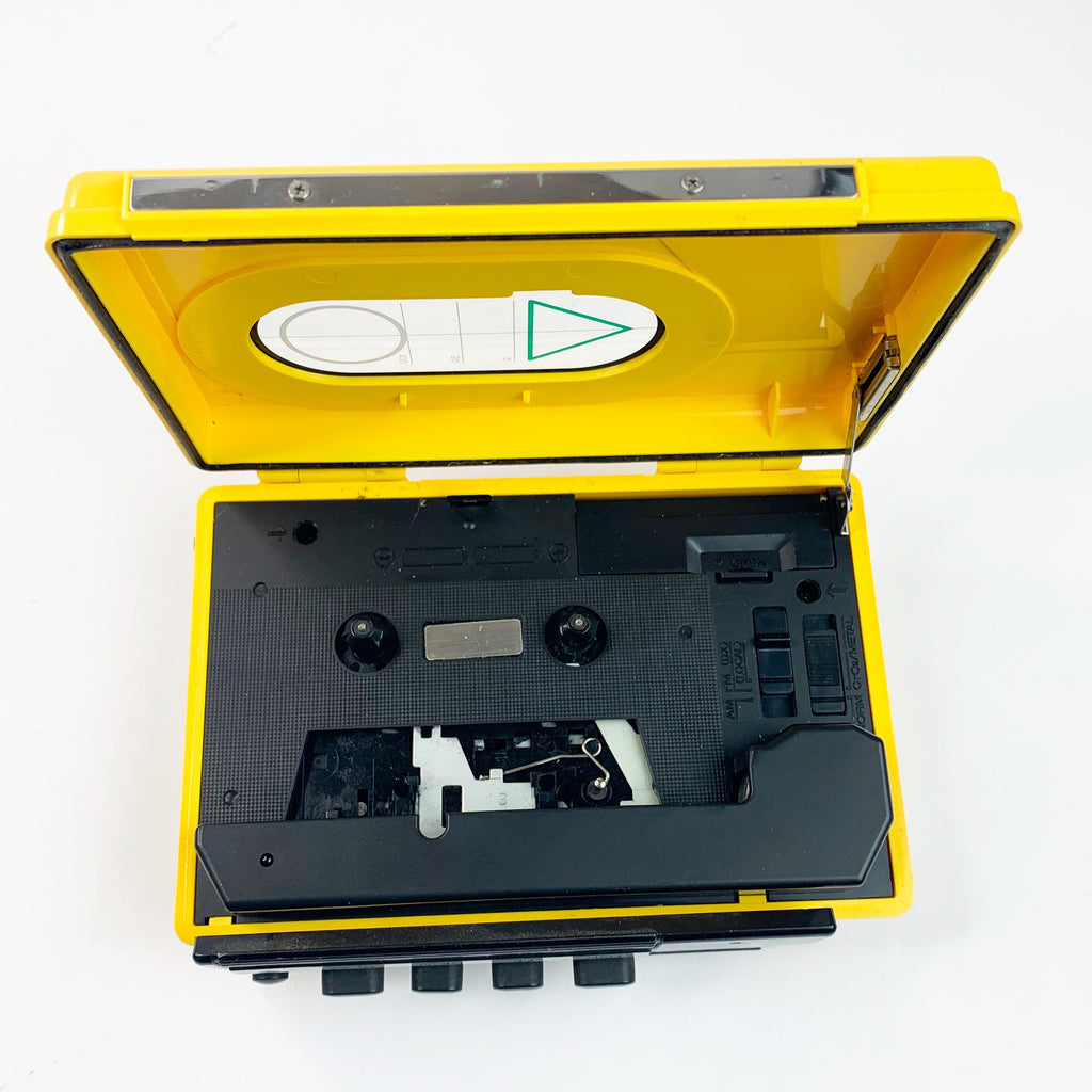 Vintage SONY Walkman Sports WM-F4 Stereo Cassette Player