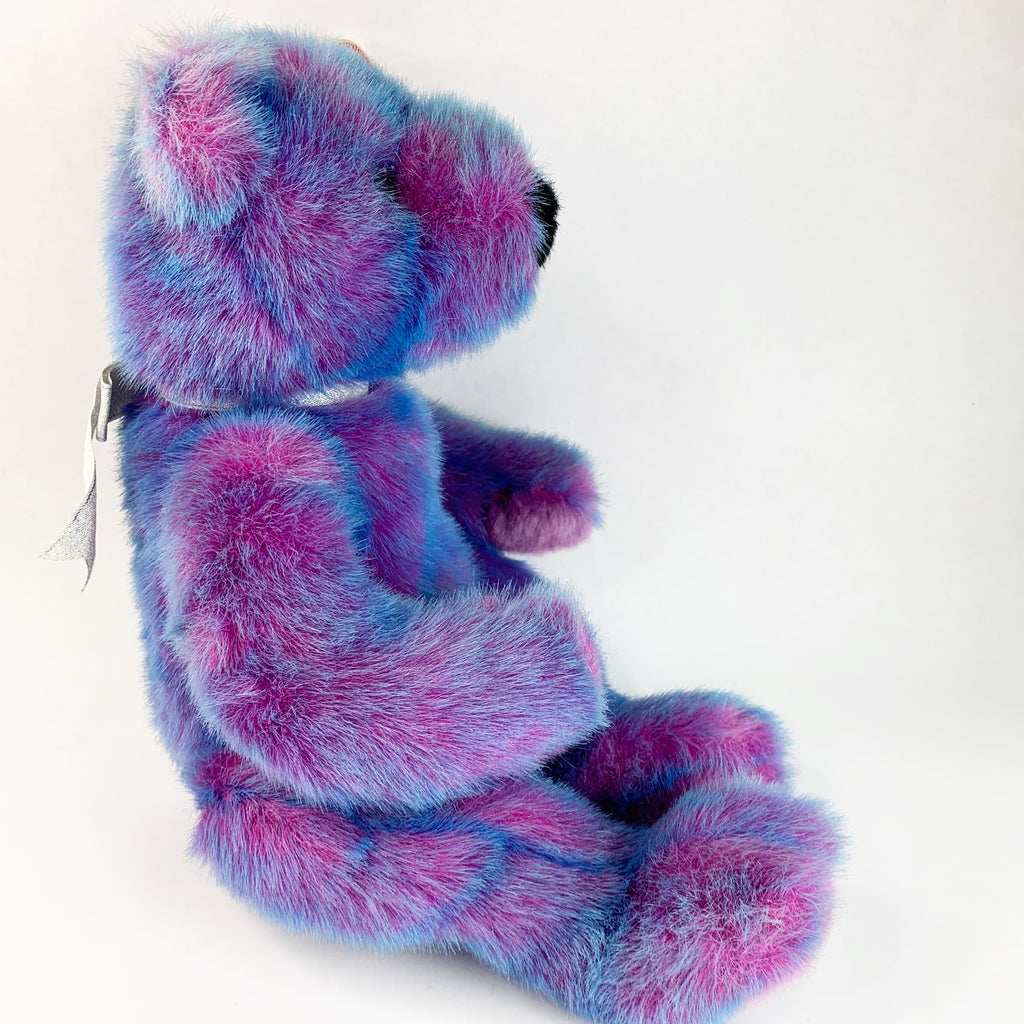 Vintage Ty 1999 Purple Pink Bear Purplebeary Plush