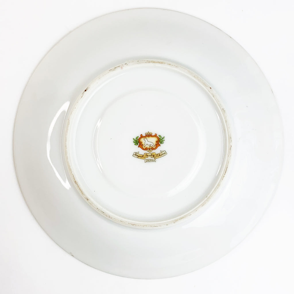 Vintage Royal Sealy China Saucer Plate Japan