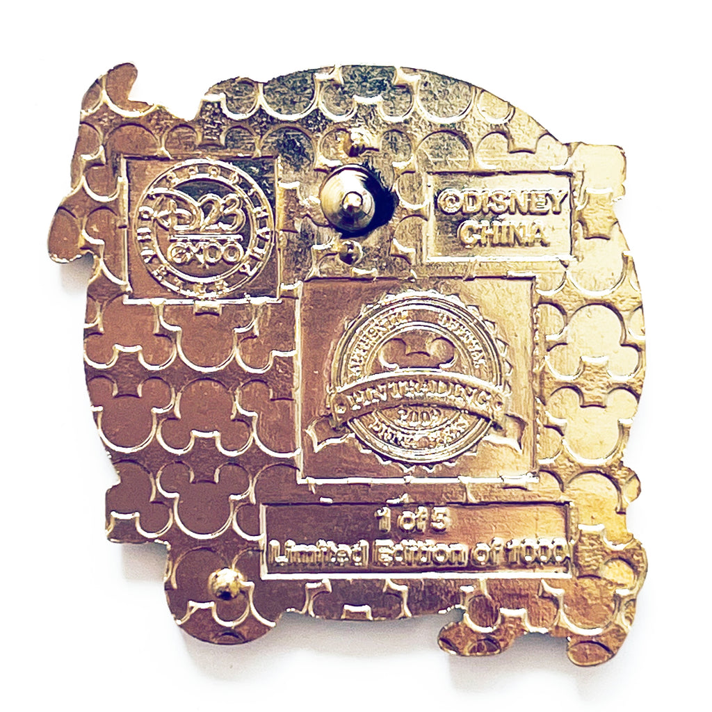 Disney D23 Expo One Man's Dream Animation Walt Chip Dale LE 1000 Pin