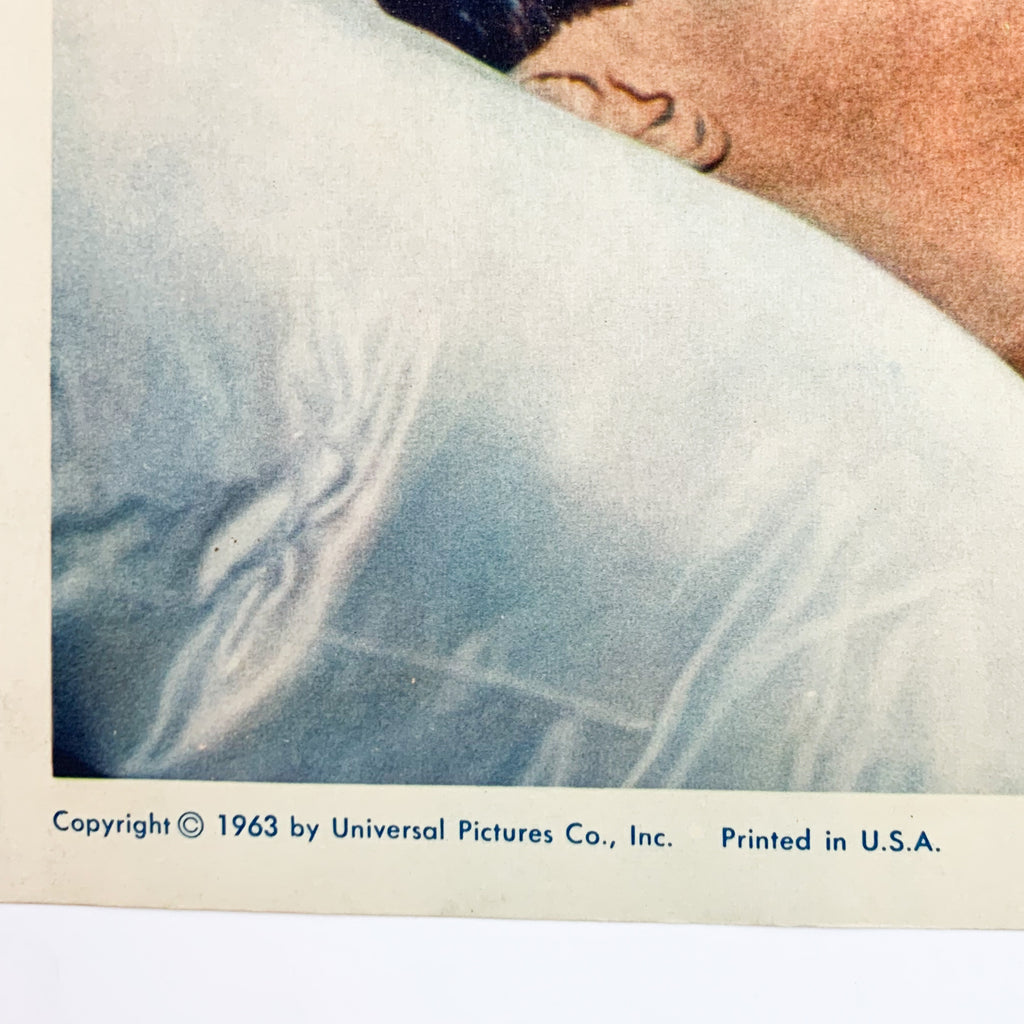 1963 A Gathering Of Eagles Rock Hudson Movie Lobby Card