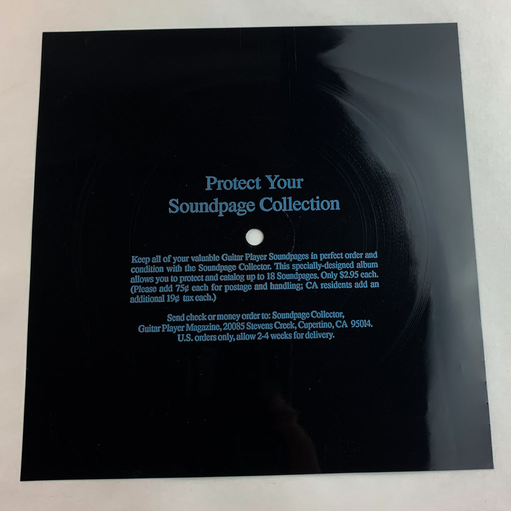 Jimi Hendrix Red House 33 1/3 RPM Flexi-disc Soundsheet