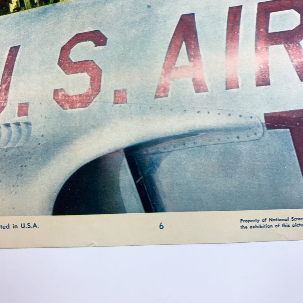 1963 A Gathering Of Eagles Rock Hudson Movie Lobby Card