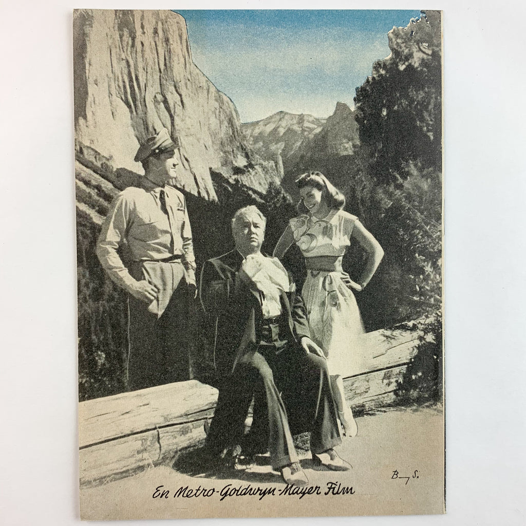 Vintage Thrill of a Romance Esther Williams Van Johnson Danish Movie Program