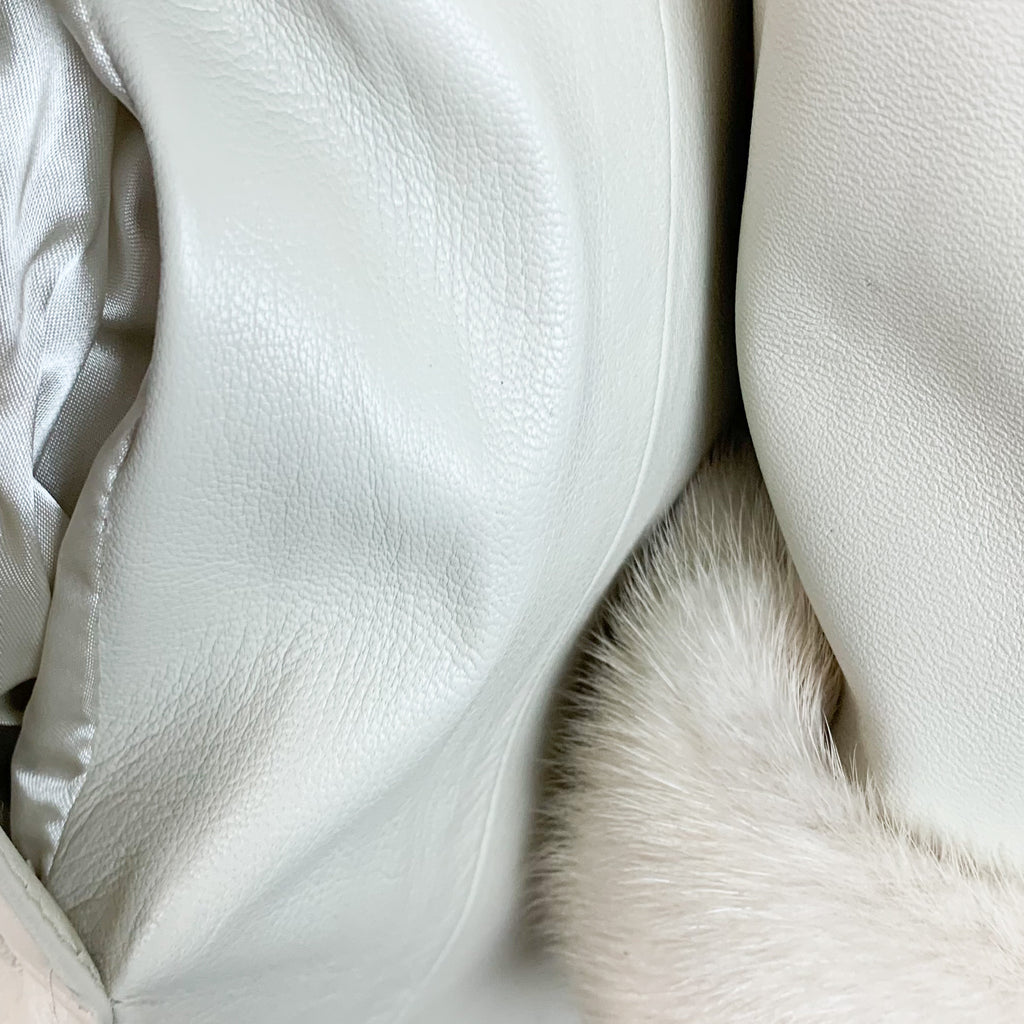 CHOSEN Couture Collection Fur Leather Coat Jacket