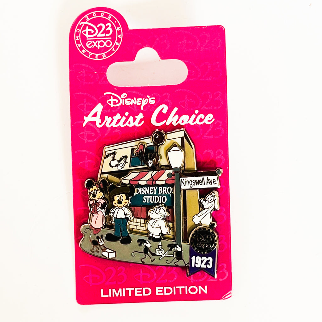 Disney D23 Expo 2009 Disney's Artist Choice 1923 Walt Disney Company LE 1500 Pin