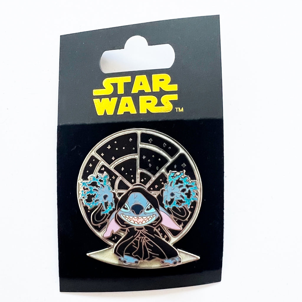 Star Wars Stitch As Emperor Palpatine Disney Pin
