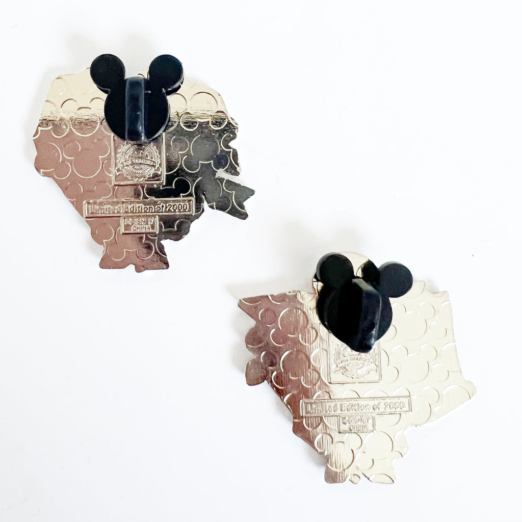 Disney Pin Nightmare Before Christmas Valentine's Day Jack Sally Heart Rose LE Pin