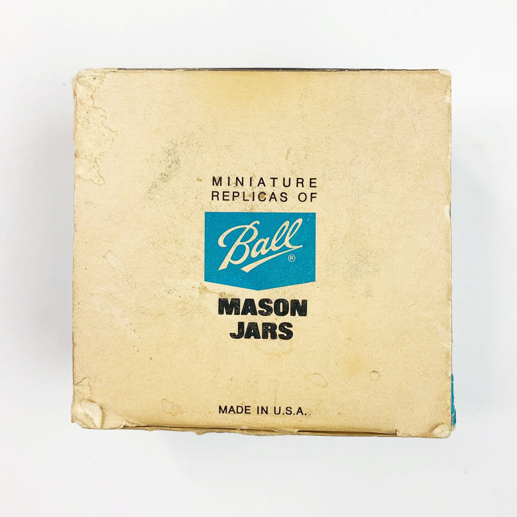 Vintage BALL Mason Jars Miniature Salt & Pepper