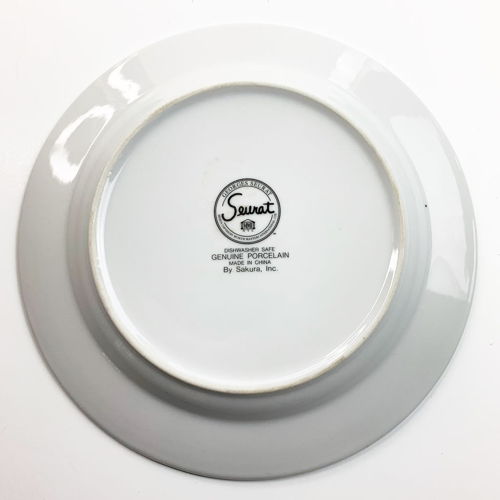 Georges Seurat Porcelain by Sakura Plate