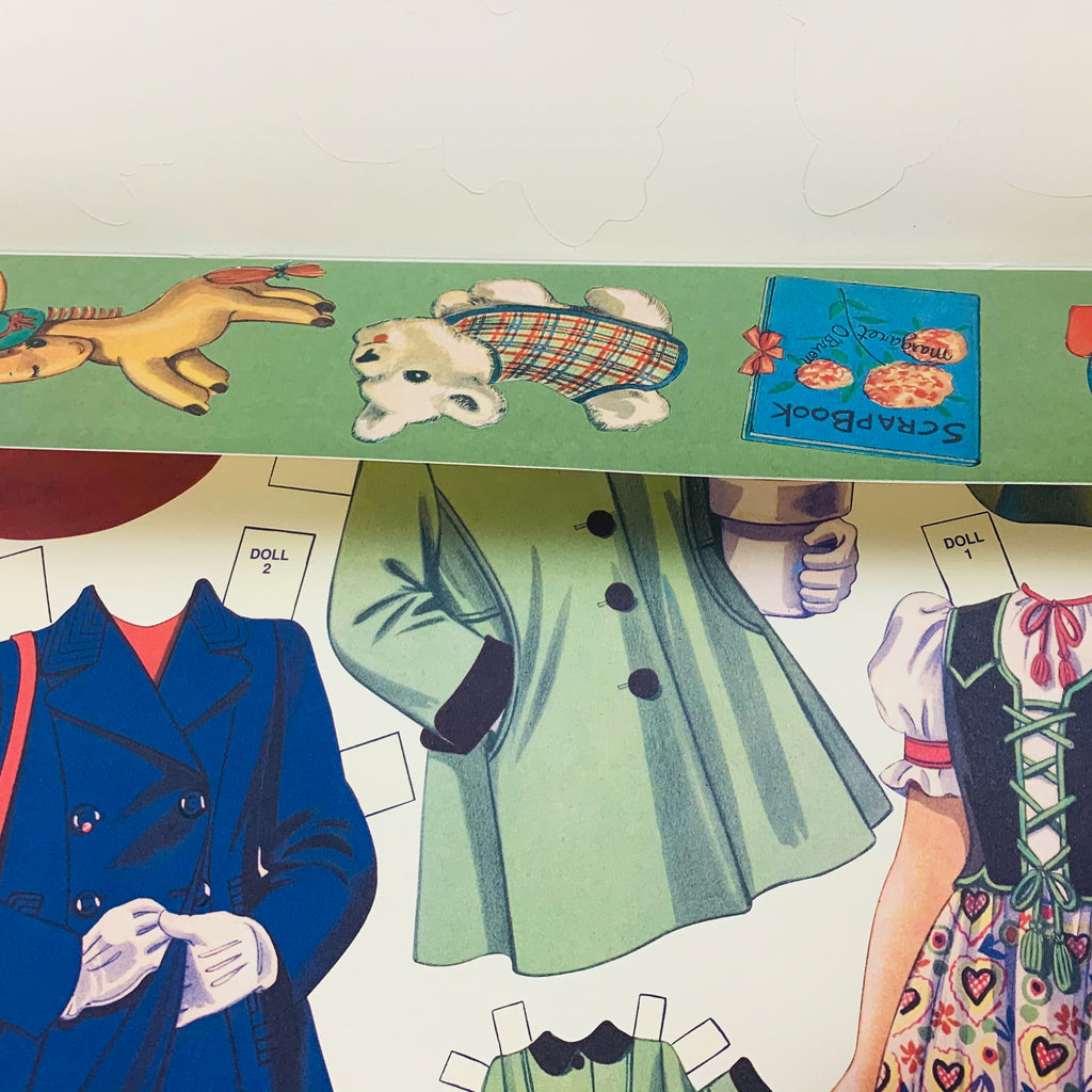 Vintage Margaret O'Brien Paper Doll Book Uncut Dolls and Pretty Clothes