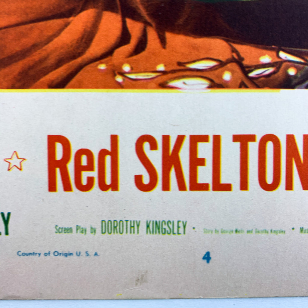 Texas Carnival 1951 MGM Musicals Esther Williams Red Skelton Lobby Card #4