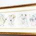 Vintage Gallery Graphics 1990 Framed Angel Print