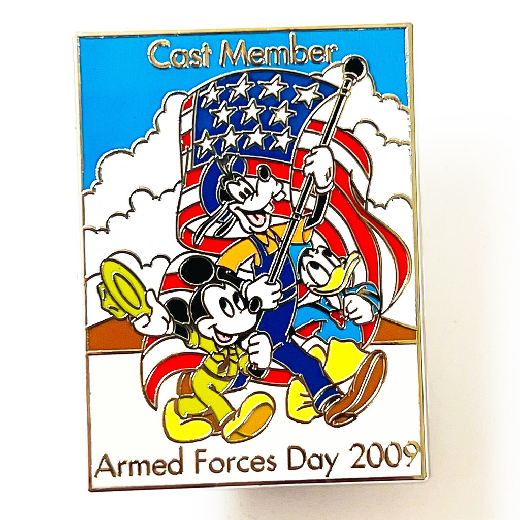 Disney Armed Forces Cast Member Exclusive Limited Edition 1250 Pin