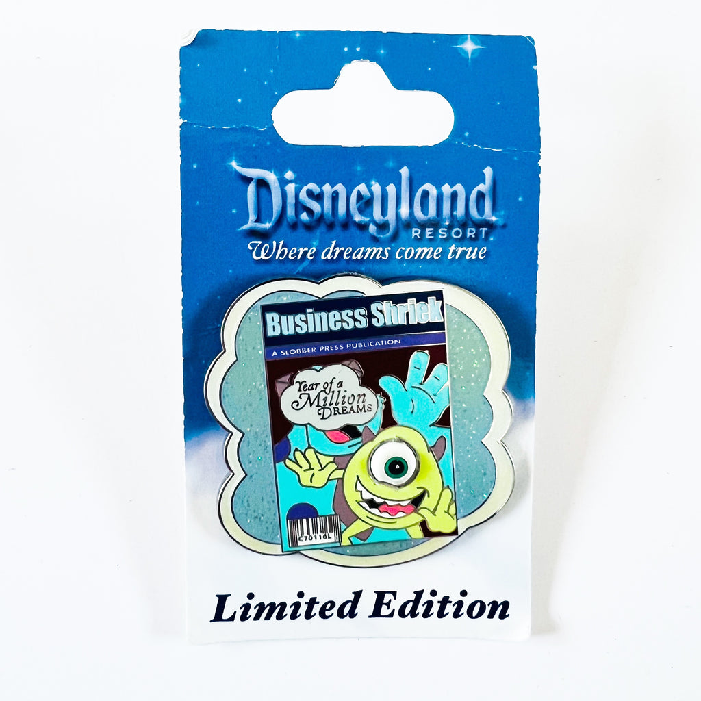 Disney DLR Year of a Million Dreams Mike Wazowski LE 1000 Pin
