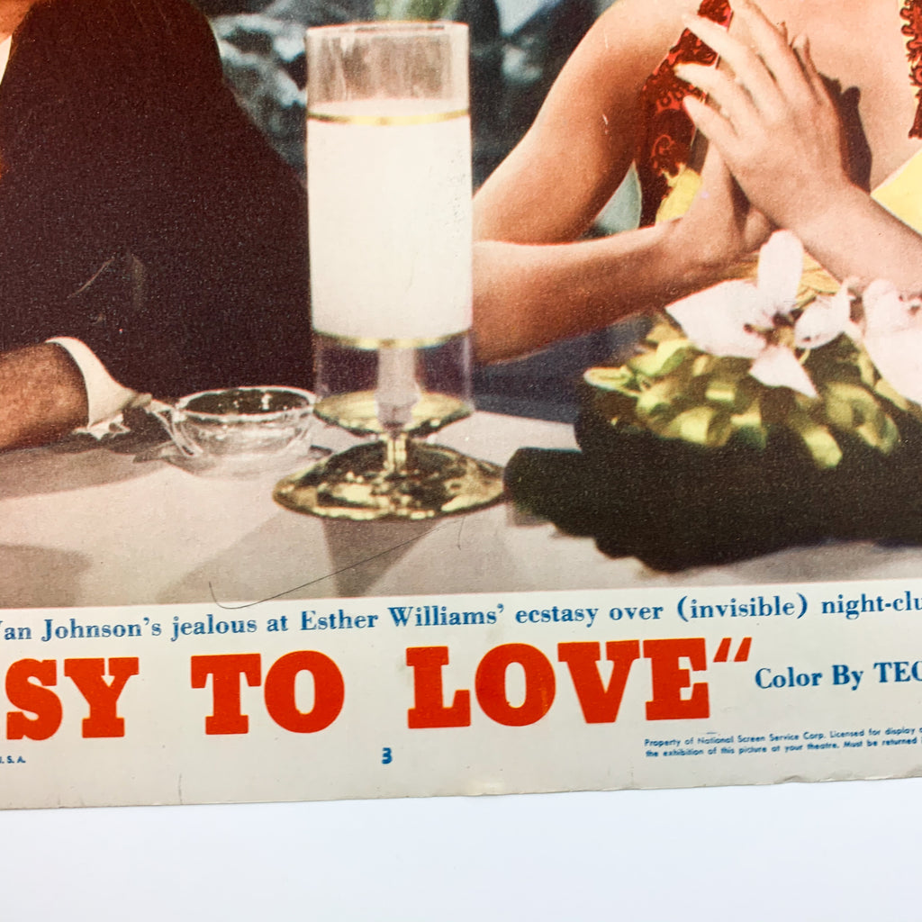 Easy To Love 1953 MGM Color By Technicolor Esther Williams Lobby Card