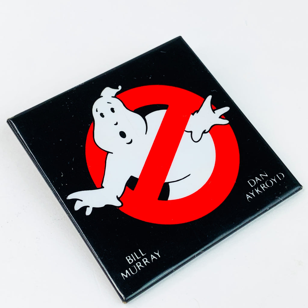 Vintage 1984 Ghostbusters Movie Cover Collectible Button Pin