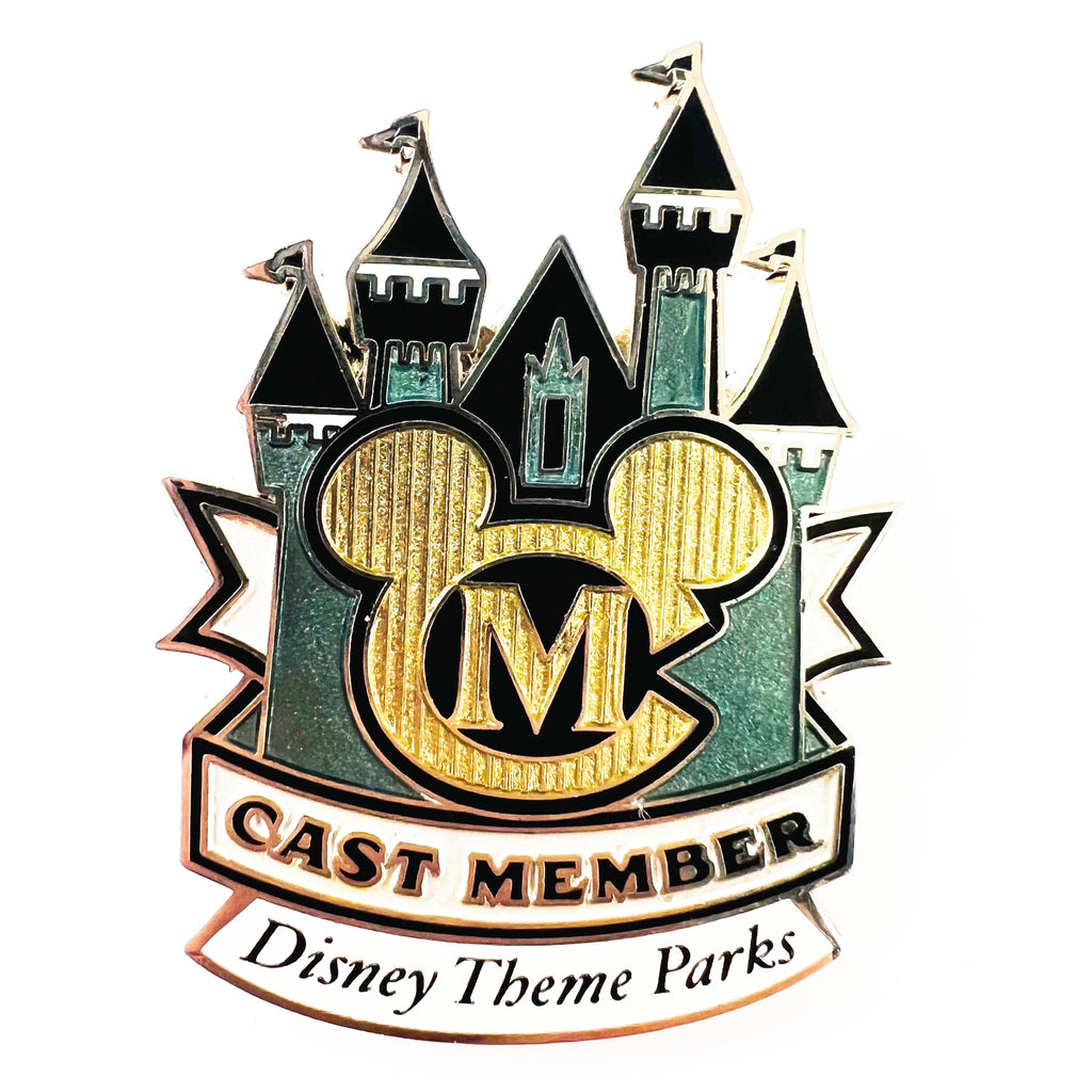 Disney Cast Member Theme Parks M Castle Pin