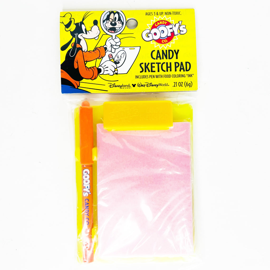 Disney DLR WDW Goofy’s Candy Company Sketch Pad
