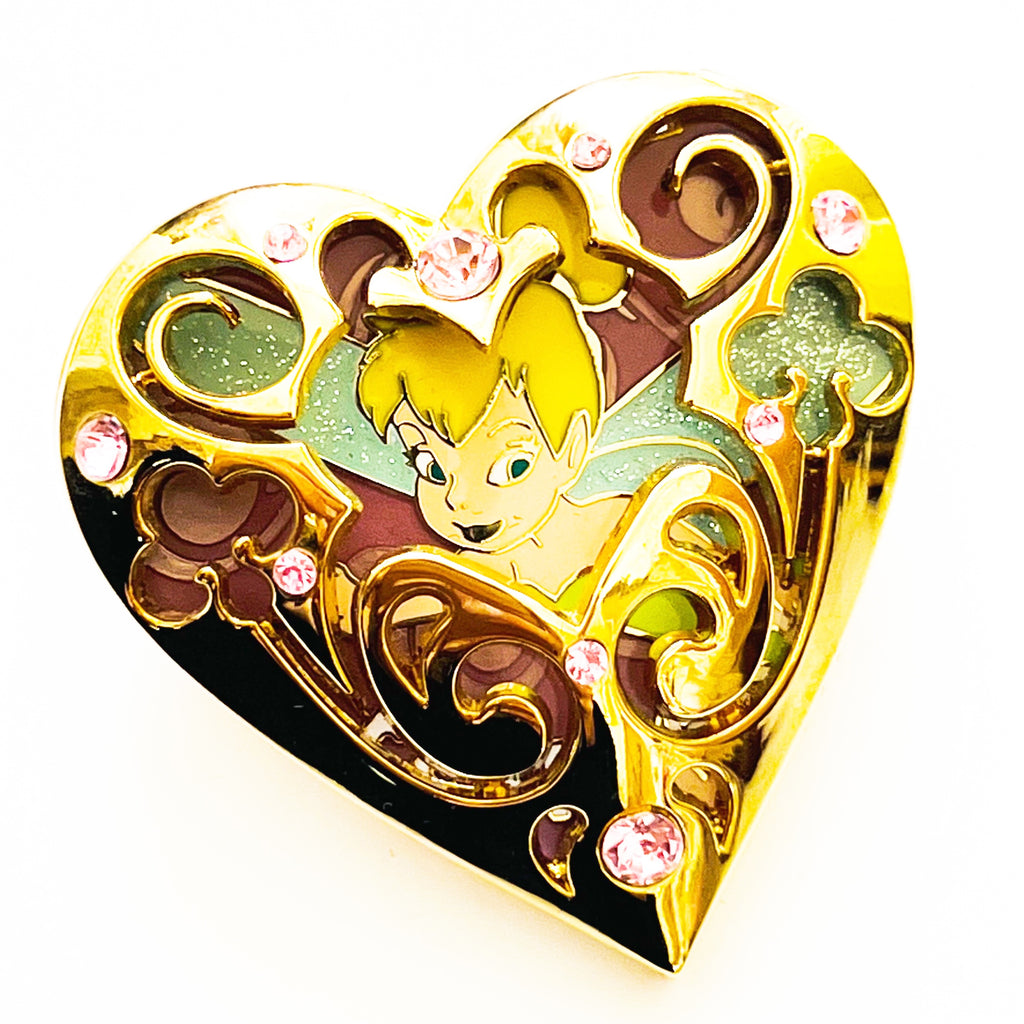 Disney Tinker Bell Birthstone Collection February Hinged Pin