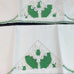 Vintage Embroidered Crochet Pillow Cases