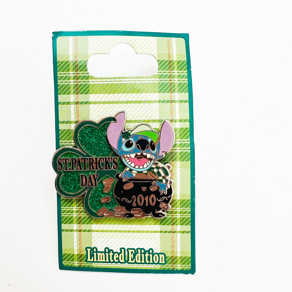 Disney St. Patrick’s Day 2010 Stitch Limited Edition Pin