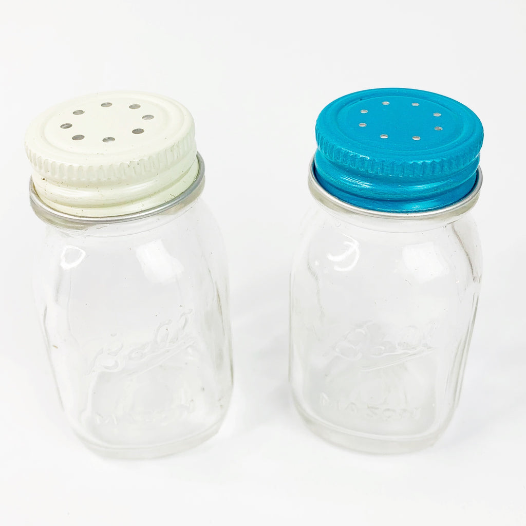 Vintage BALL Mason Jars Miniature Salt & Pepper