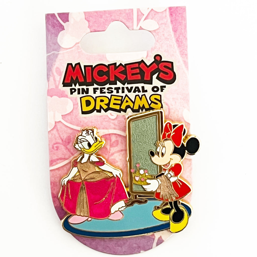 Disney Daisy Minnie Princess Dress Festival of Dream Fairy Tale Collection Pin