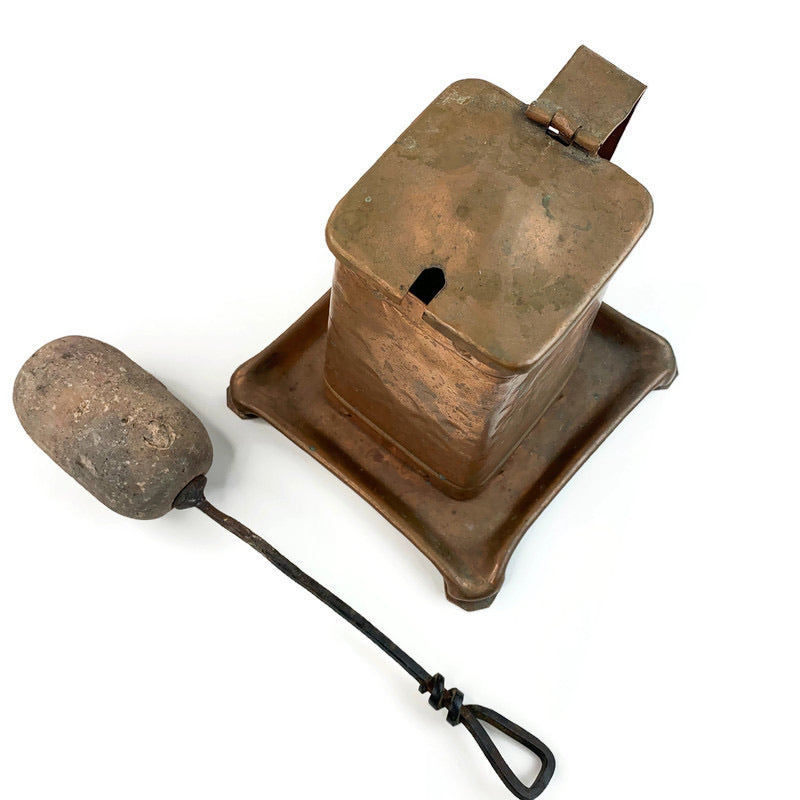 Pilgrim Colonial Firelighter Brass Container