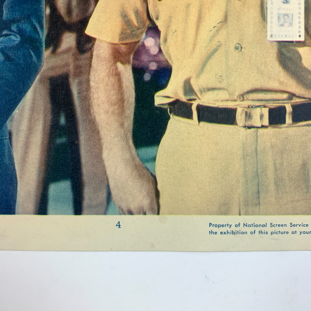 1963 A Gathering Of Eagles Rock Hudson Movie Lobby Card