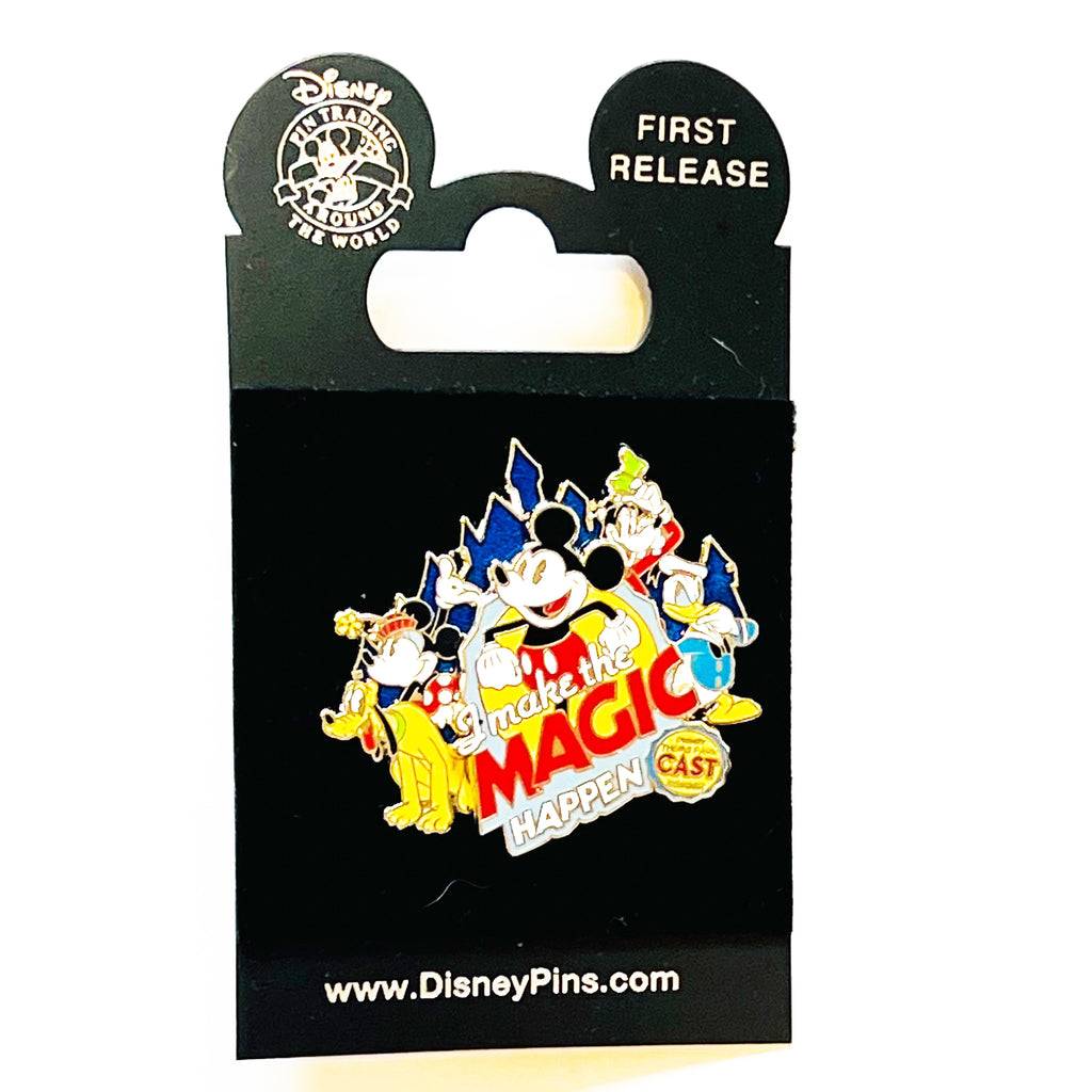 Disney Mickey Mouse I Make This Magic Happen Cast Exclusive First Release Pin