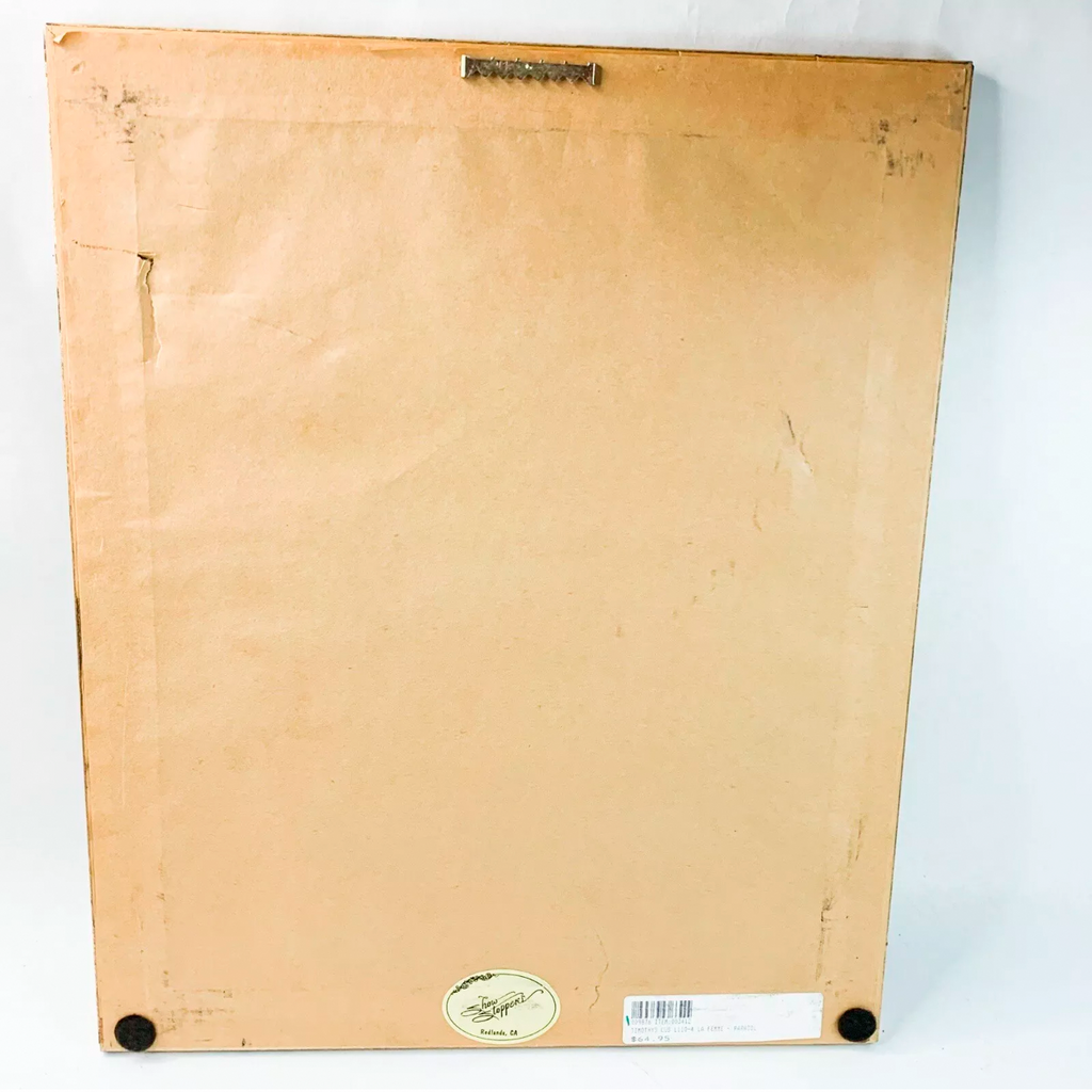 Vintage Paris Women Fashion No.136 Supplement Print Wall Glass Framed Art