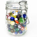 Vintage Marble Collection in Mason Jar