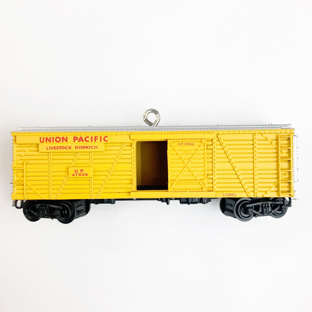 Hallmark Keepsake Ornament 2006 Lionel Trains Union Pacific Veranda Stockcar