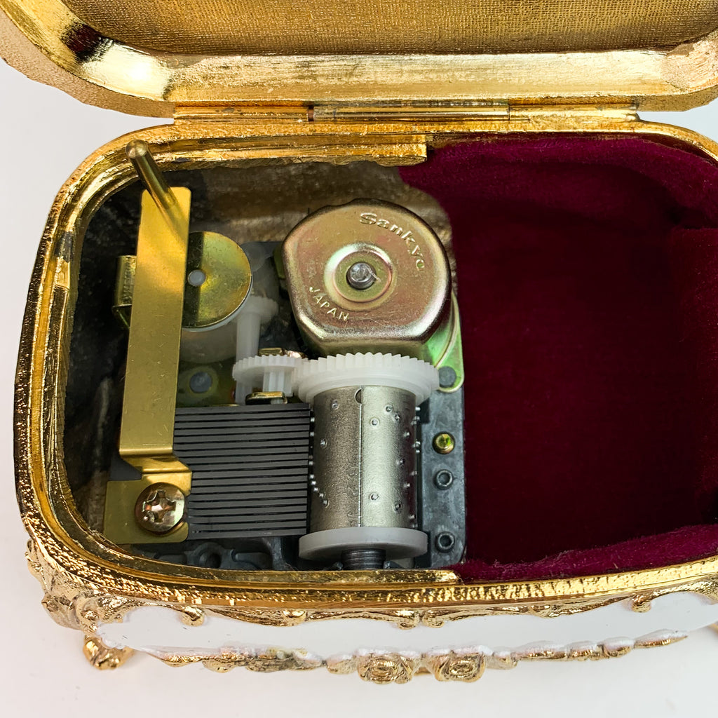 Vintage Sunkyo Japan Music Jewelry Box