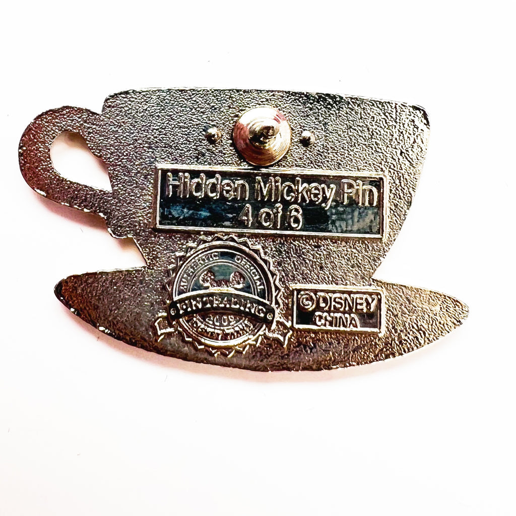 Disney Snow White Princess Tea Cup DLR Hidden Mickey Pin