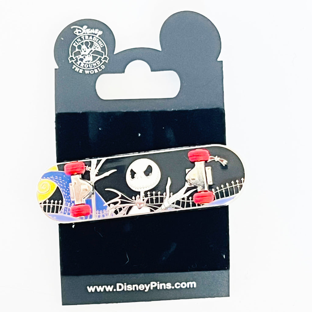 WDW Walt Disney World Skateboard Series with Jack Skellington Pin