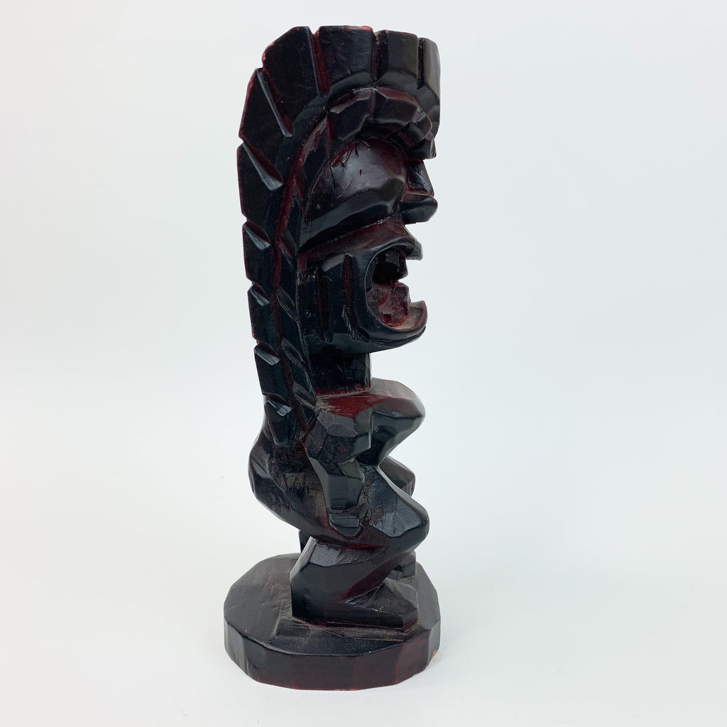 Tiki Wood Carved Statue