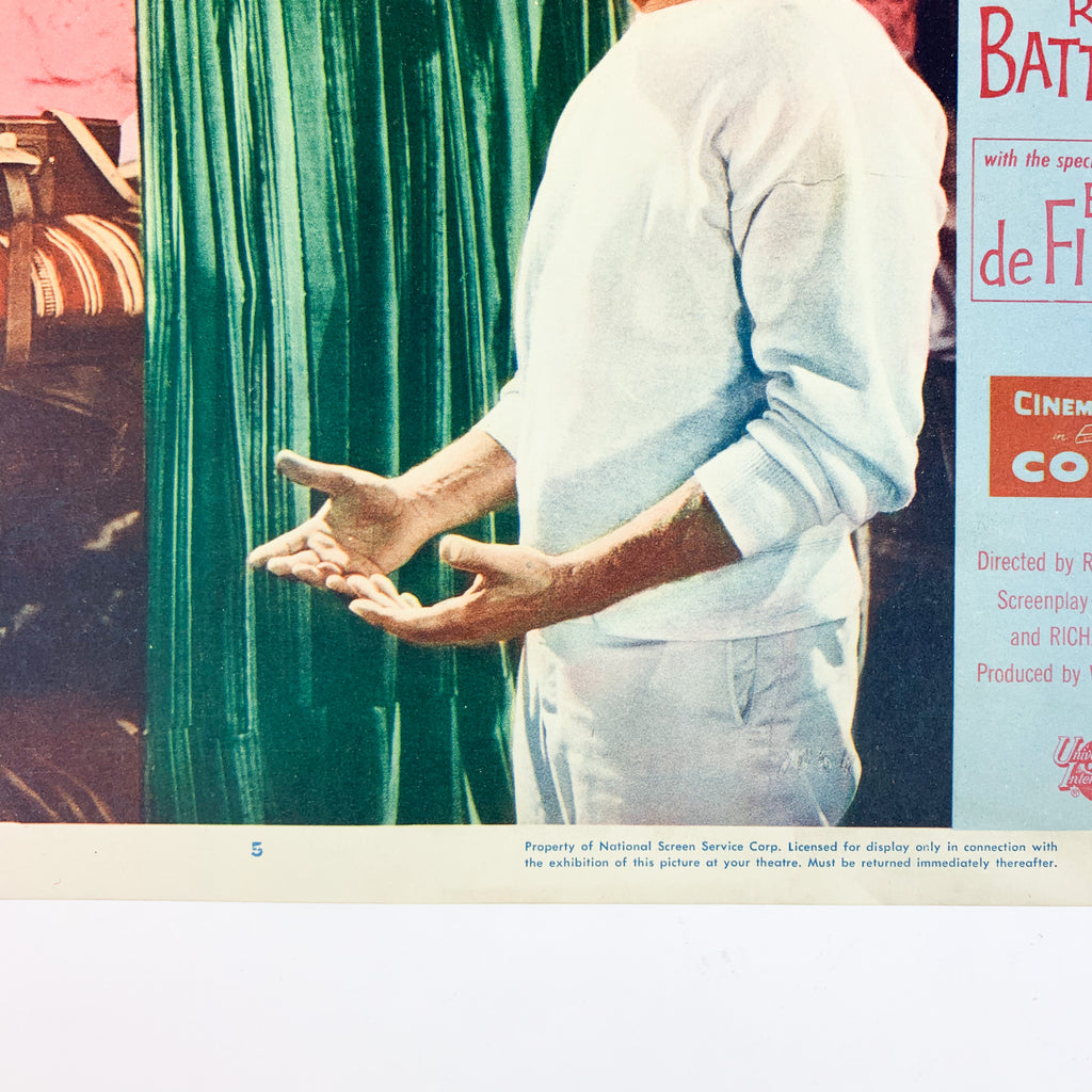 Raw Wind in Eden 1958 CinemaScope Esther Williams Jeff Chandler #5 Lobby Card