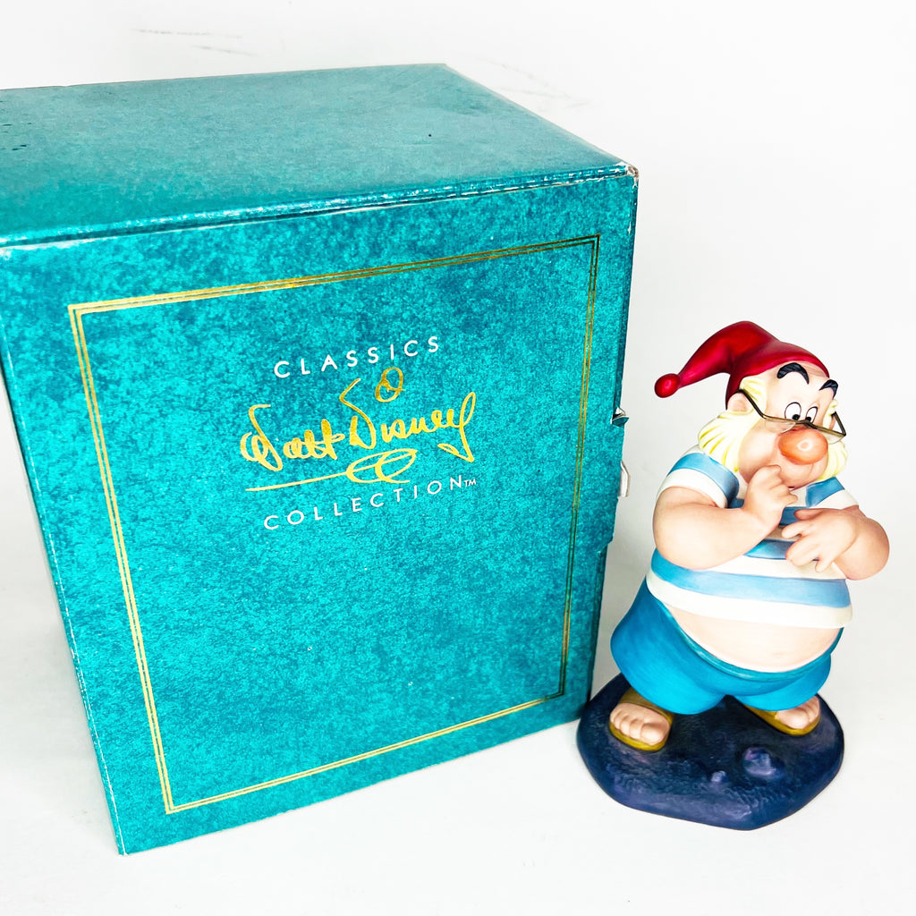 Walt Disney Classics Collection 1994-1995 Mr. Smee “Oh Dear, Dear, Dear.” Figurine- WDCC Peter Pan Series Figurine