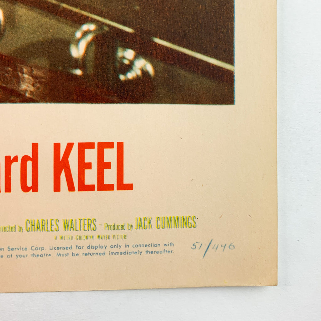 Texas Carnival 1951 MGM Musicals Esther Williams Red Skelton Lobby Card #7