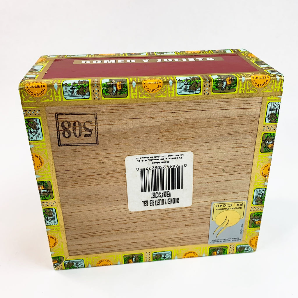 Romeo Y Julieta Reservation Real Cigar Box
