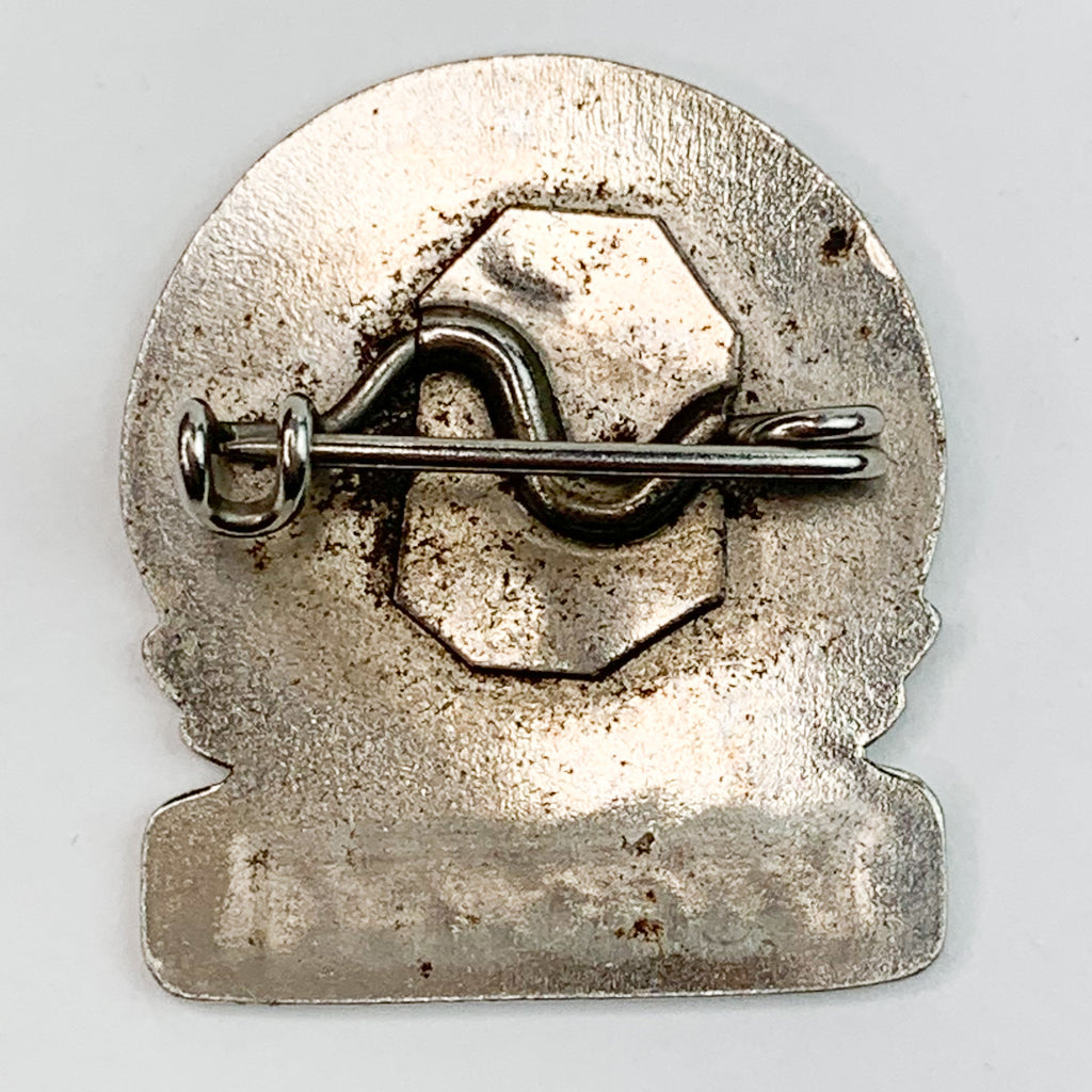 Vintage 1948 Licensed Chauffeur Badge Pin